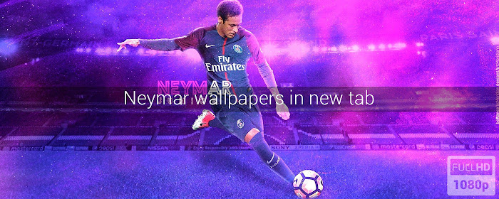 Neymar Wallpapers New Tab marquee promo image