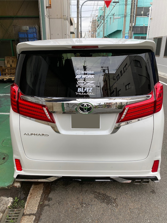 アルファードの車高調整・WORK SCHWERT SG1・ヴァレンティテール・ゴーストフィルムに関するカスタム事例の投稿画像1枚目