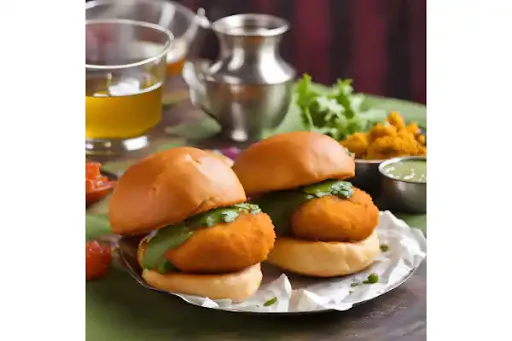 Aloo Tikki Vada Pav