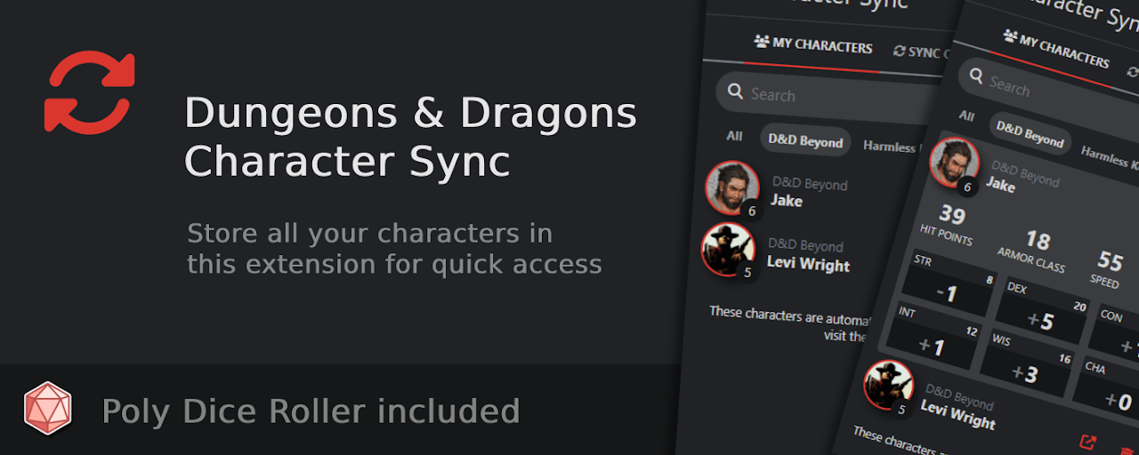 D&D Character Sync Preview image 1