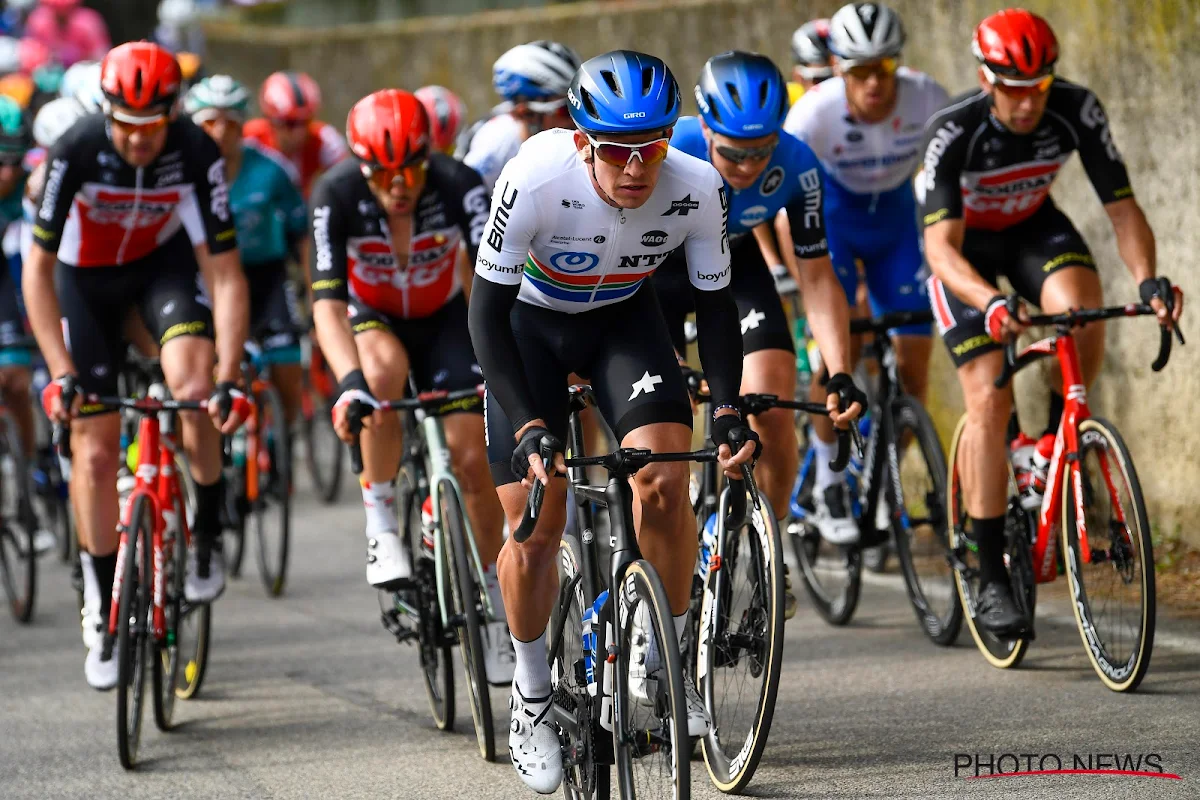 Ryan Gibbons, ex-ploegmaat van Campenaerts, van goudwaarde voor zijn land op continentaal kampioenschap