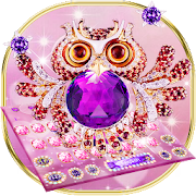 Diamond Owl Keyboard Theme  Icon