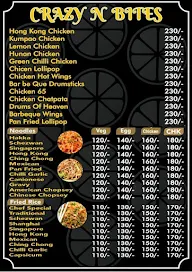 Crazy N Bites menu 3