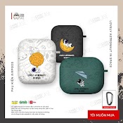 Case Vỏ Bọc Airpods 1/2/3/Pro Lovely Astronaut 3 Màu Chất Liệu Nhựa Tpu Chống Bám Bẩn - Chinchincase