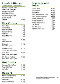 Grand Annapurna menu 1