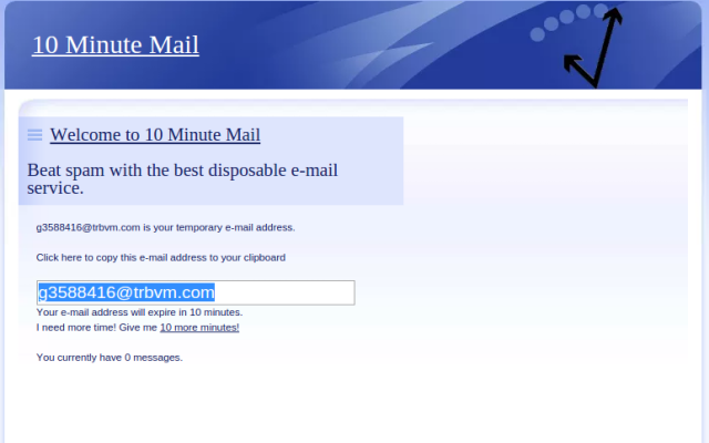 10 Minute Mail Extender Preview image 0