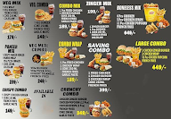 Zinger Crunch menu 1