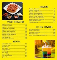 Shawarma Wala menu 1