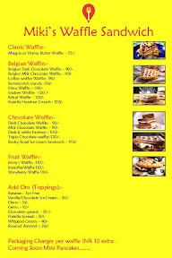 Miki's Street Food Co. menu 2