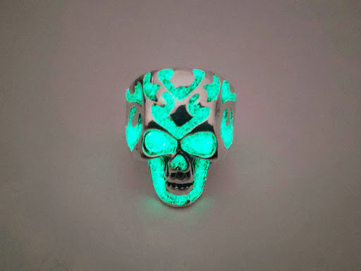 Title 2, Bague Lumineuse Crâne Flamme Rétro – Illuminez ...