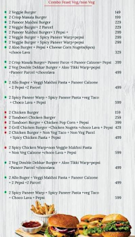 Burger Lane menu 2