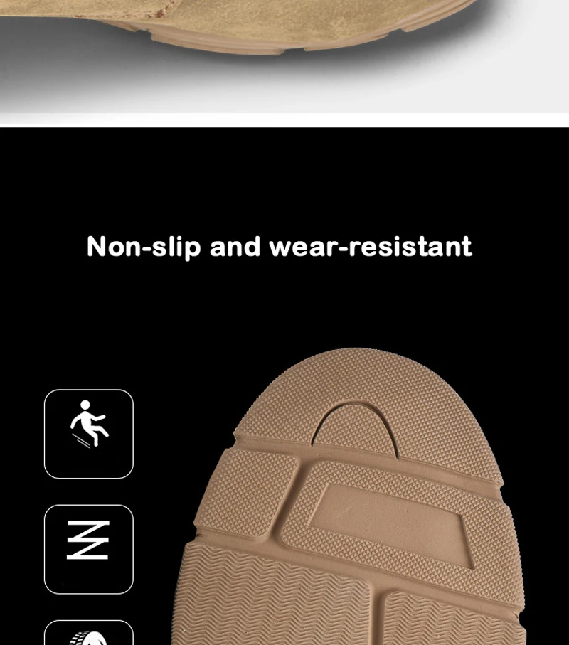 Title 11, Zapatos de seguridad de caña alta para hombre A...