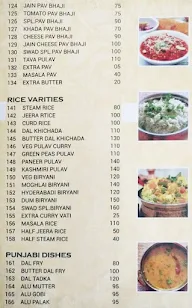 Hotel Swad menu 4