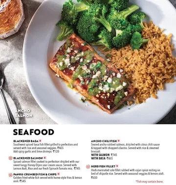 Chili's Grill & Bar menu 