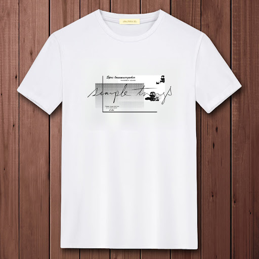 Title 5, Mens short sleeve T-shirt, loose cotton. Exper...