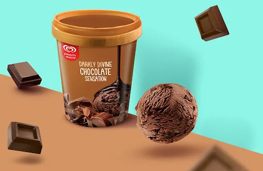 Darkly Divine Chocolate Sensation [Tub, 700 Ml]