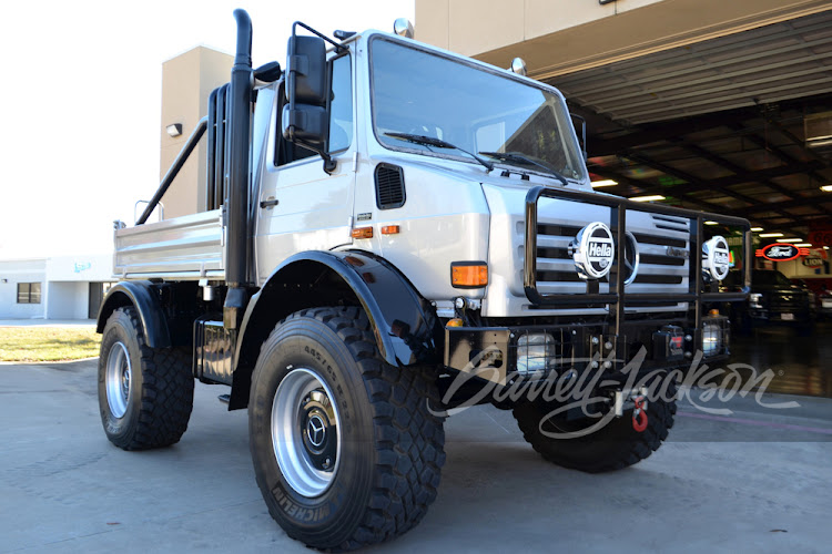 The Unimog owned by Arnold Schwarzenegger. Picture: SUPPLIED