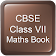 CBSE Class VII Maths Book icon