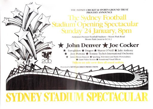 Sydney Football Stadium Opening