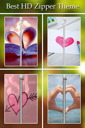 Love Passcode Zipper Lock