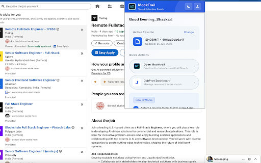 MockTrail: Resume Score & Interviews screenshot 3