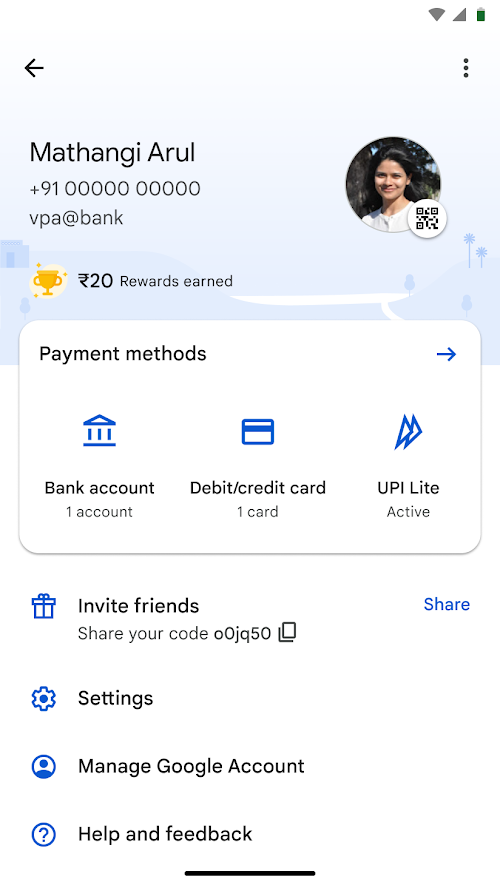 Google Pay UPI Lite