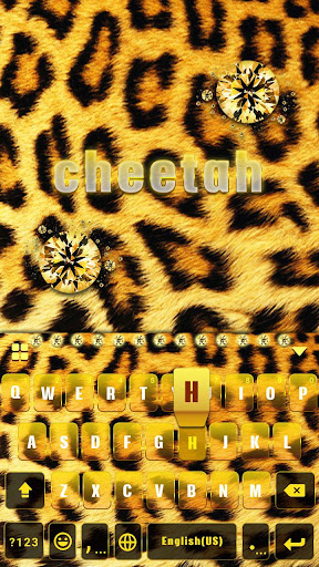 Cheetah Kika Keyboard Theme