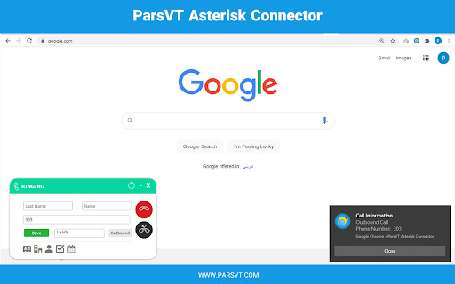 ParsVT Asterisk Connector