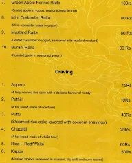 Vilasaam menu 7