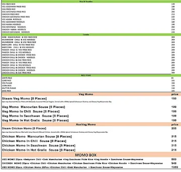 Khana Khazana Punjabi Restaurant menu 