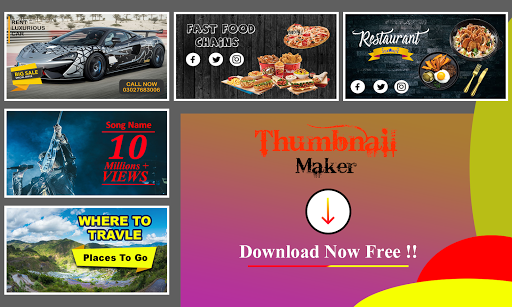 Download Thumbnail Maker Cover Posts Channel Art Maker Free For
