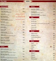 Esplanade - Streets menu 1