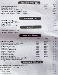 Sethi Food Corner menu 3