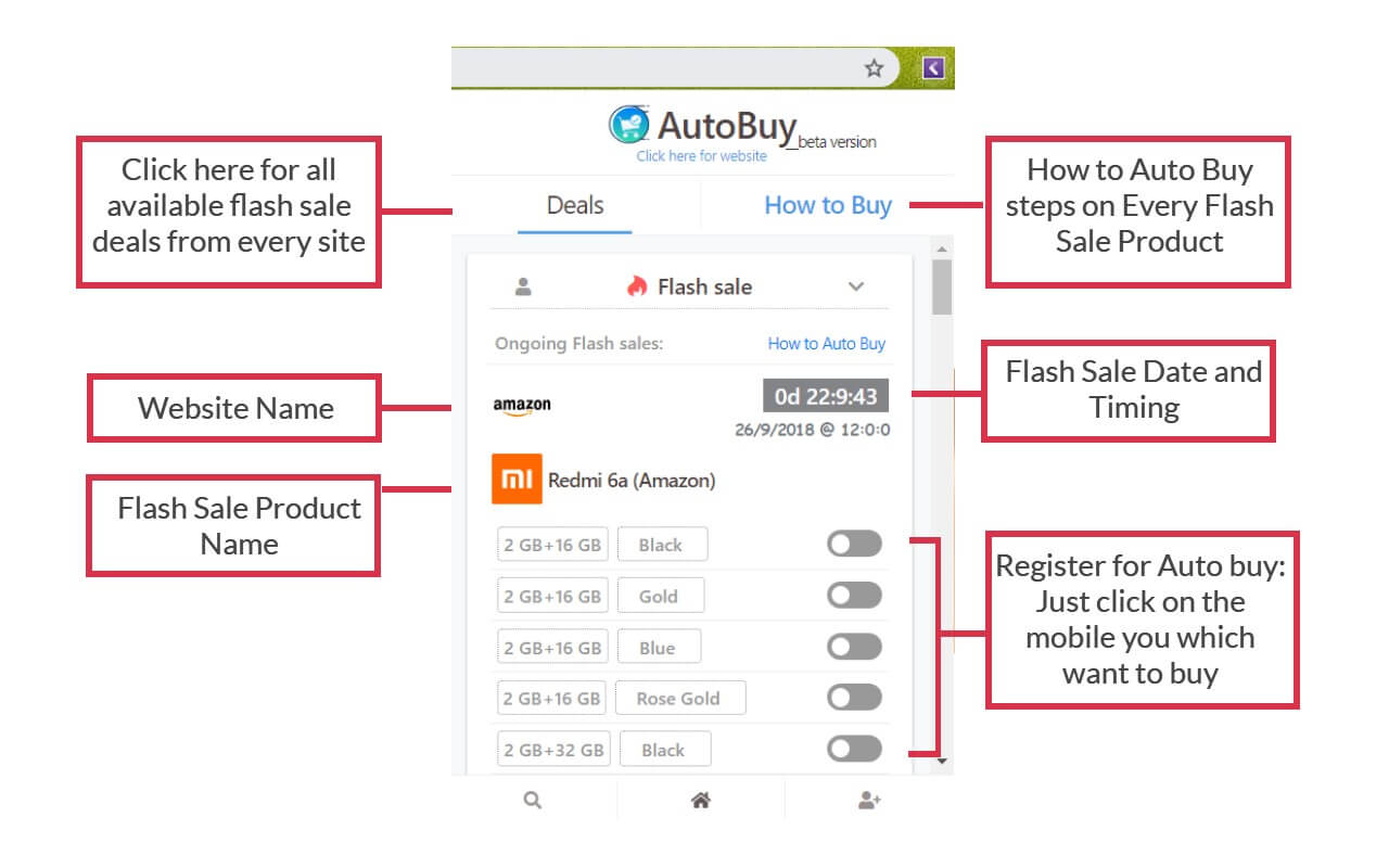 AutoBuy Flash Sales, Deals, and Coupons Preview image 2