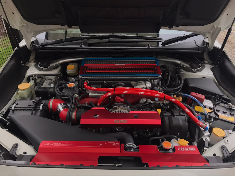 WRX STIのWRX STI・レイルモータースポーツ・オイルキャッチタンク・ブローバイガス・ＤＩＹ作業に関するカスタム事例の投稿画像5枚目