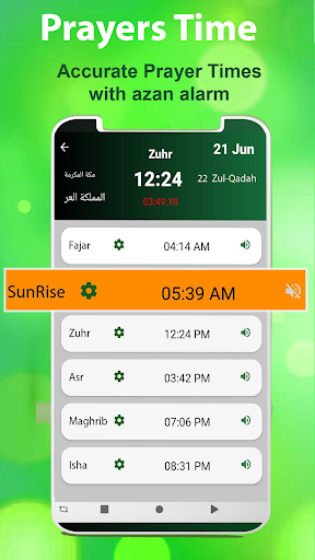 Screenshot Azan Prayer Time Alarm: Namaz