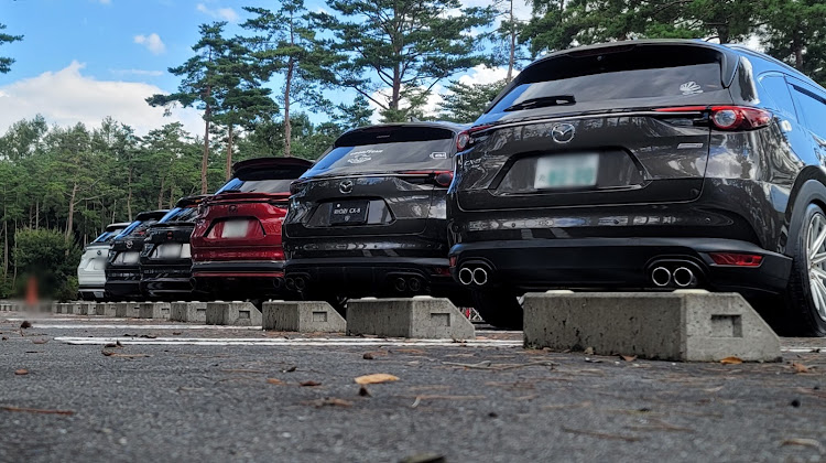 CX-8の#MAZDA　Camarades・#富士山パーキングオフに関するカスタム事例の投稿画像5枚目