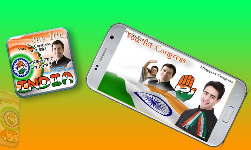 Congress Flex and Banner Maker - Latest version for Android - Download APK
