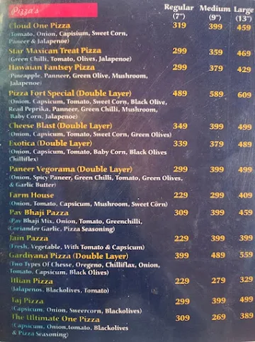 Pizza King House menu 