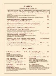 Market Table menu 5