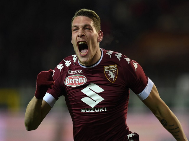 tin chuyen nhuong inter milan  về tiền đạo Andrea Belotti. 