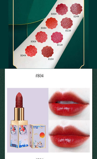 Title 1, Beautiful and elegant red makeup Chinese style ...
