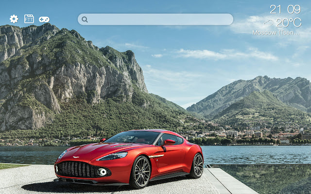 Aston Martin HD new free tab theme