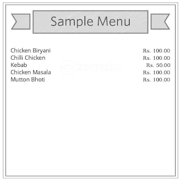 SLN Biriyani & Kabab Center menu 