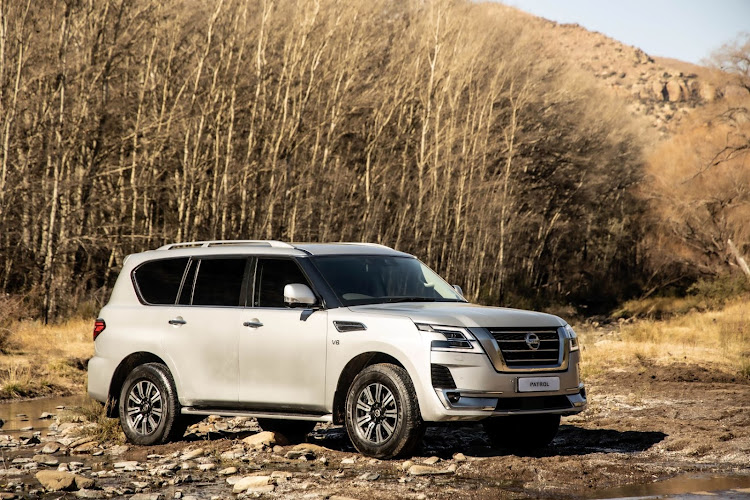 The 2020 Nissan Patrol in its natural habitat.