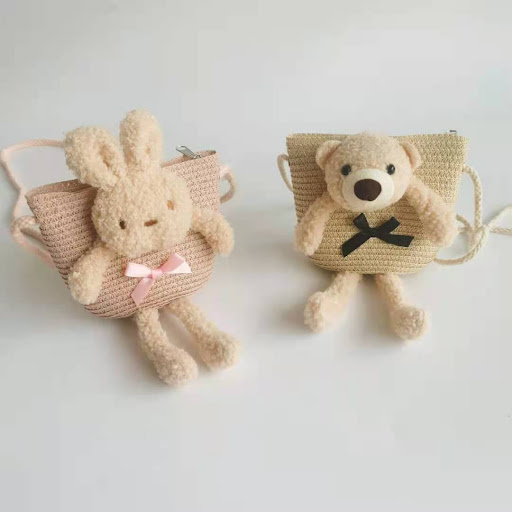 Title 9, Mini Cute Bear Decorative Bag Diagonal Crossbod...