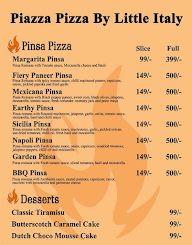 Piazza Pizza By Little Italy menu 2