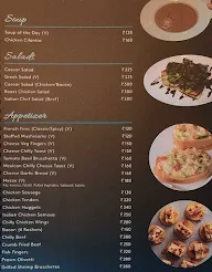 Blue Delights menu 2