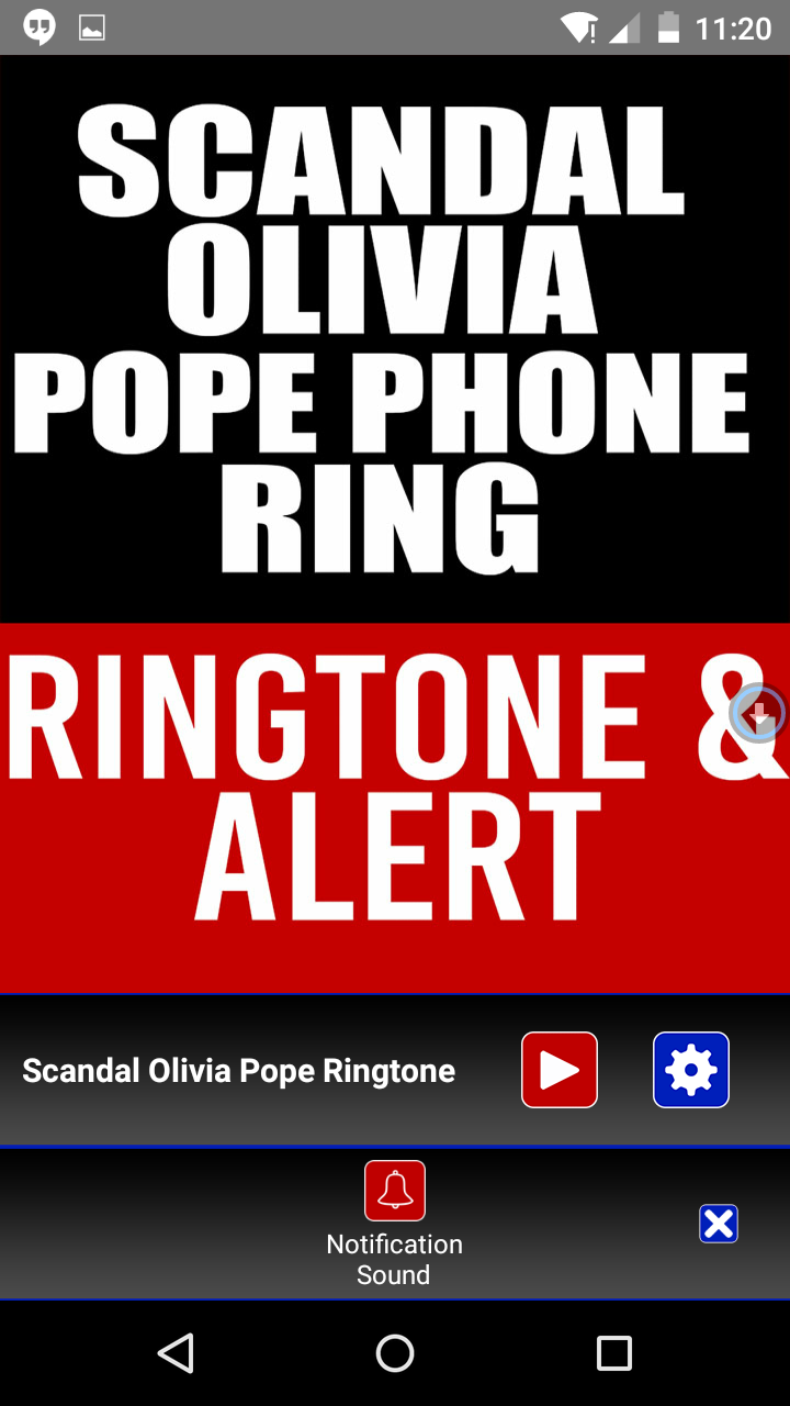 Scandal Olivia Pope Phone ring Screen 3