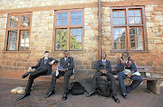 Matric students from St John's College in Houghton. Picture: KEVIN SUTHERLAND